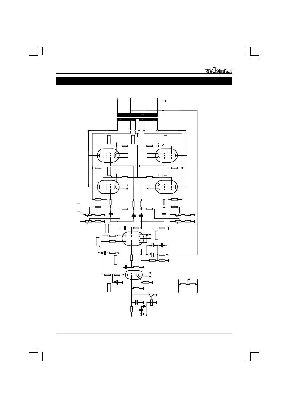 Diagram (left channel), Diagram | Velleman projects K4040 Assembly instructions User Manual | Page 26 / 28