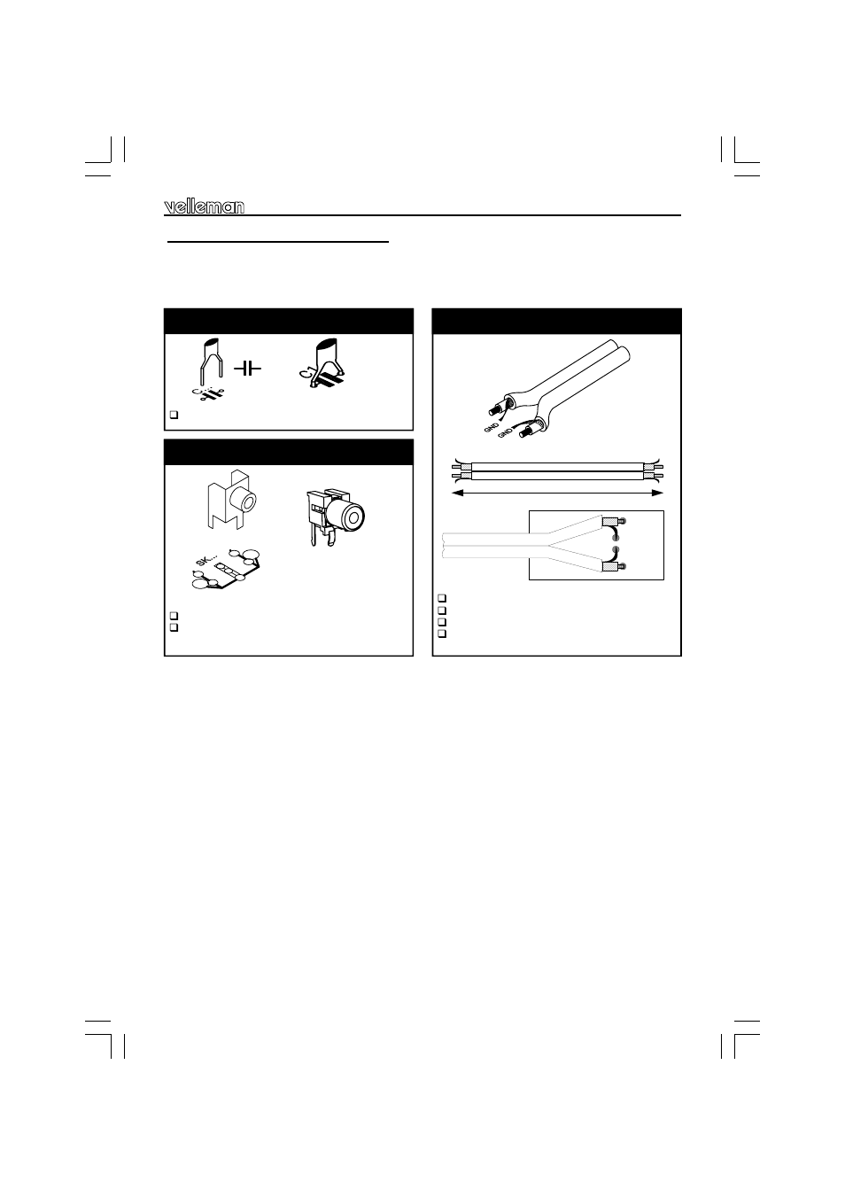 Velleman projects K4040 Assembly instructions User Manual | Page 5 / 28