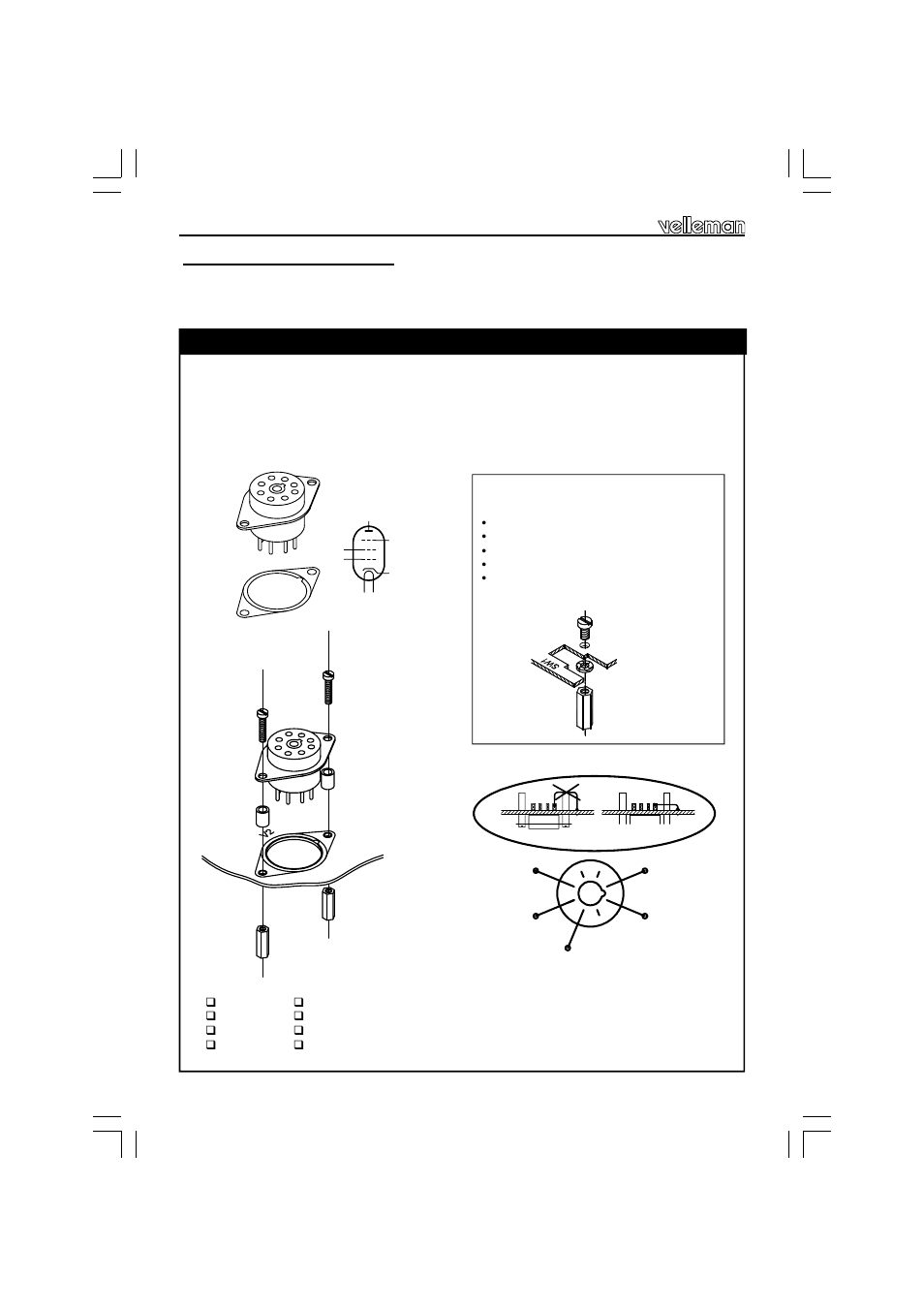 Velleman projects K4040 Assembly instructions User Manual | Page 6 / 28