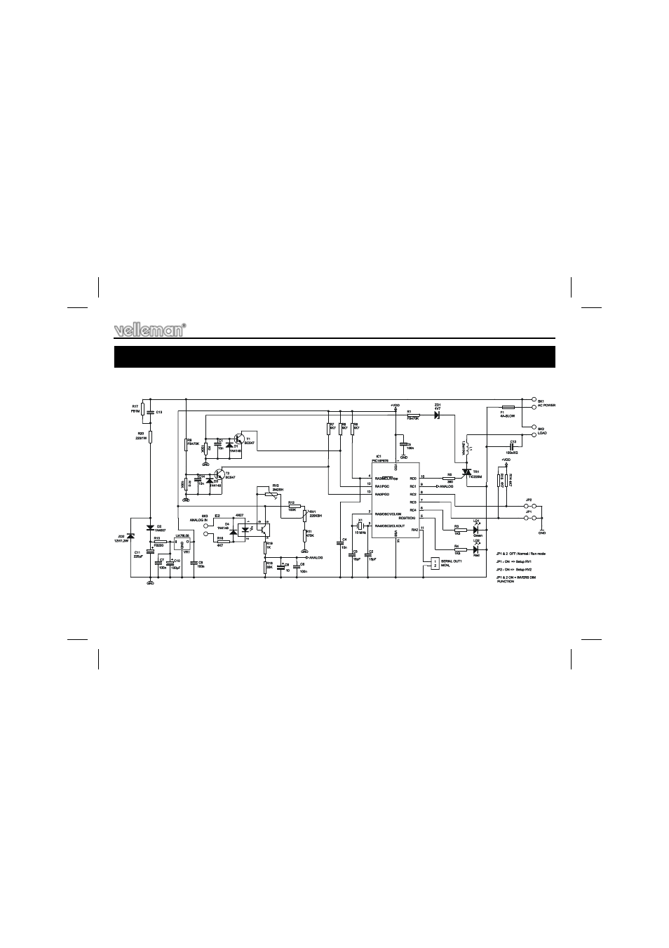 Diagram | Velleman К8064 User Manual | Page 15 / 16
