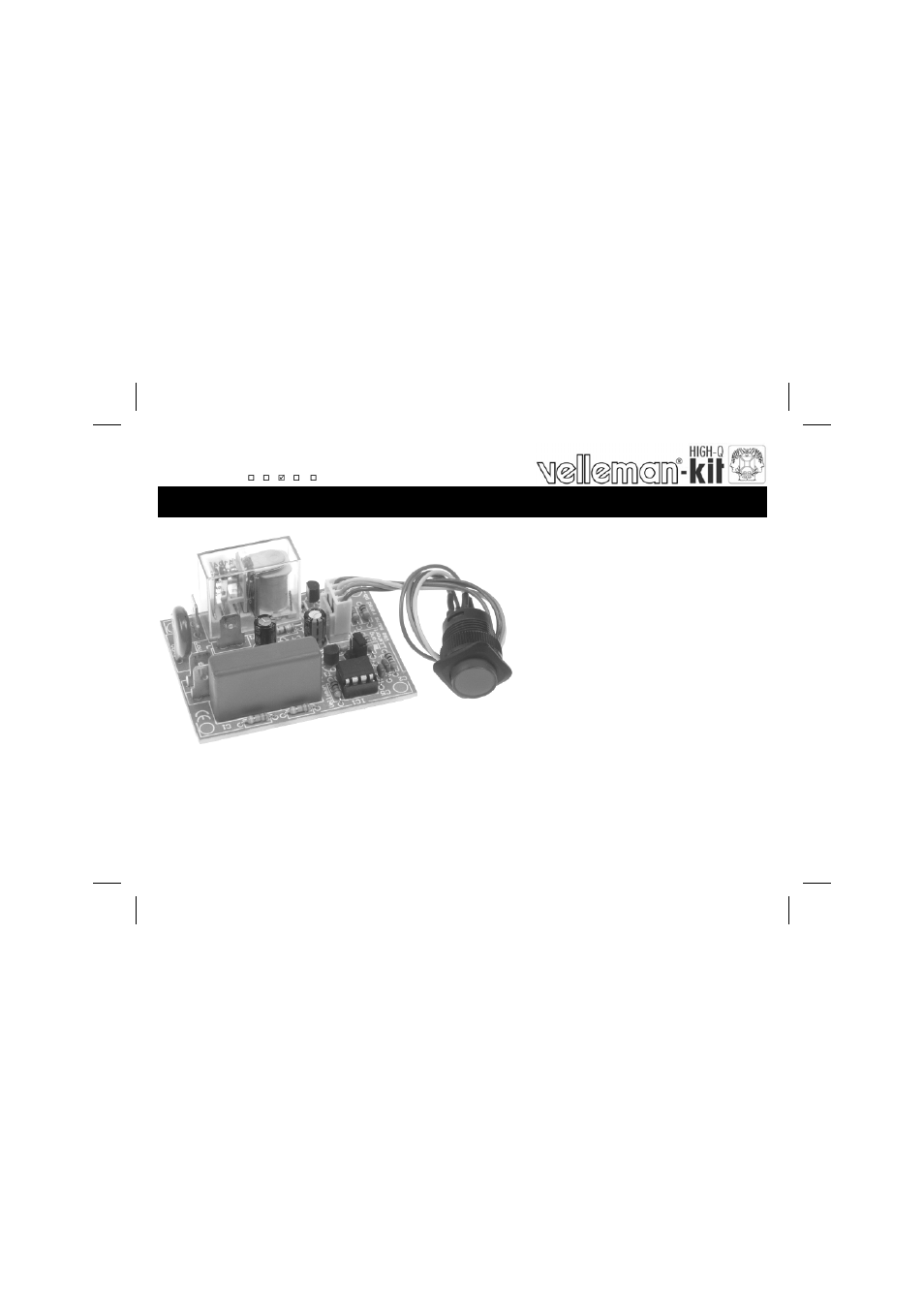 Velleman К8075 User Manual | 16 pages