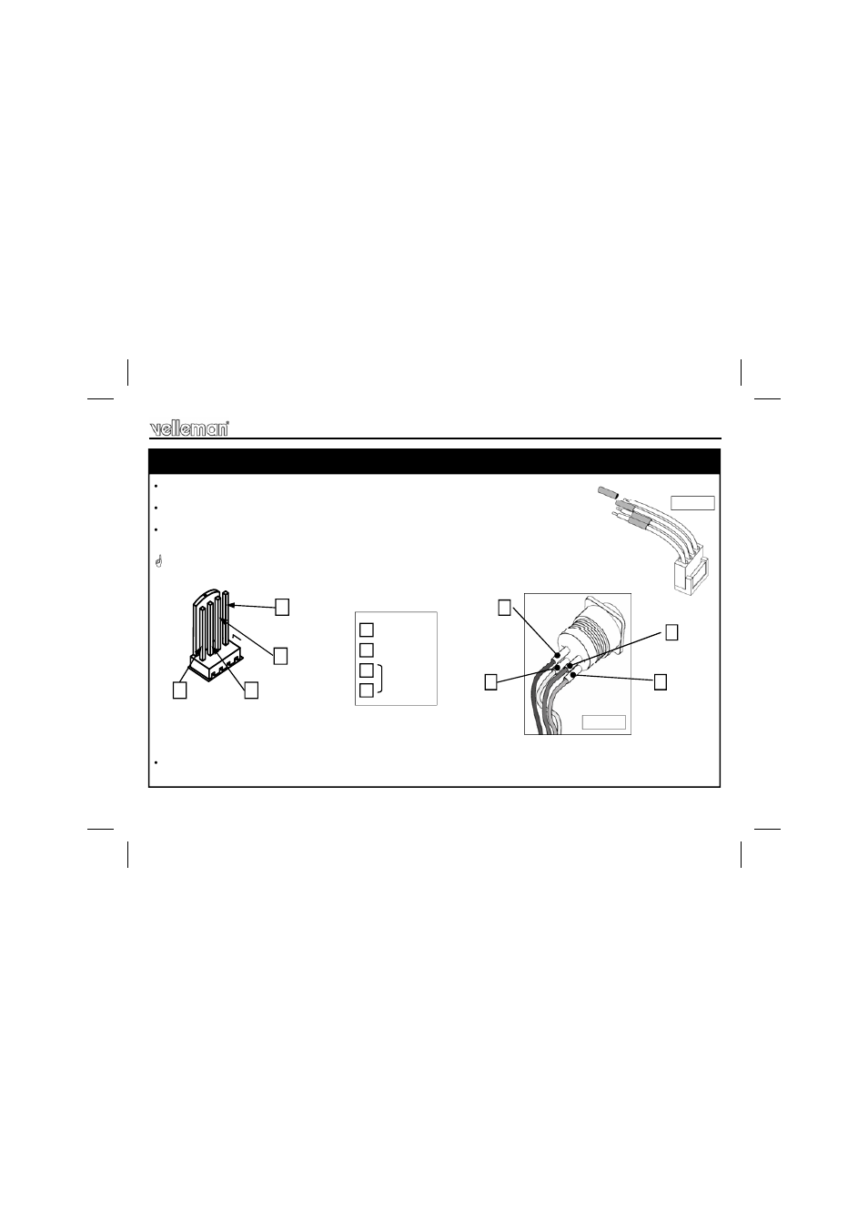 Wiring the push button, Leen d | Velleman К8075 User Manual | Page 9 / 16