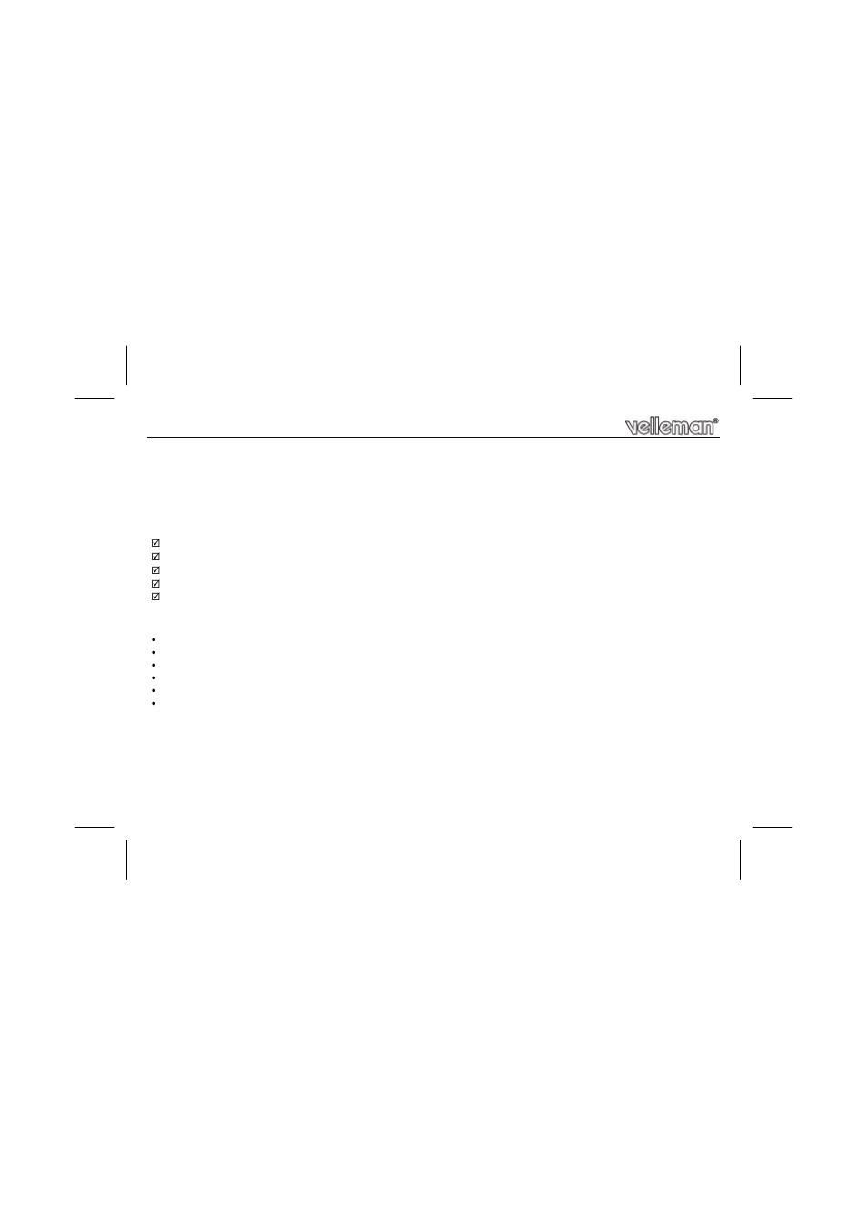 Velleman projects K7102 Assembly instructions User Manual | Page 2 / 12