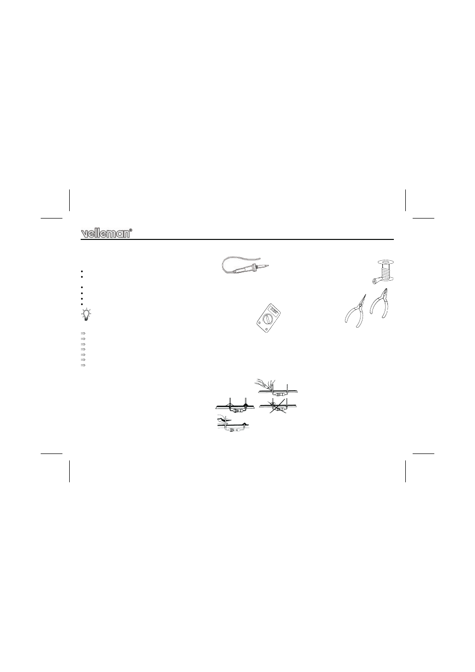 Velleman projects K7102 Assembly instructions User Manual | Page 3 / 12