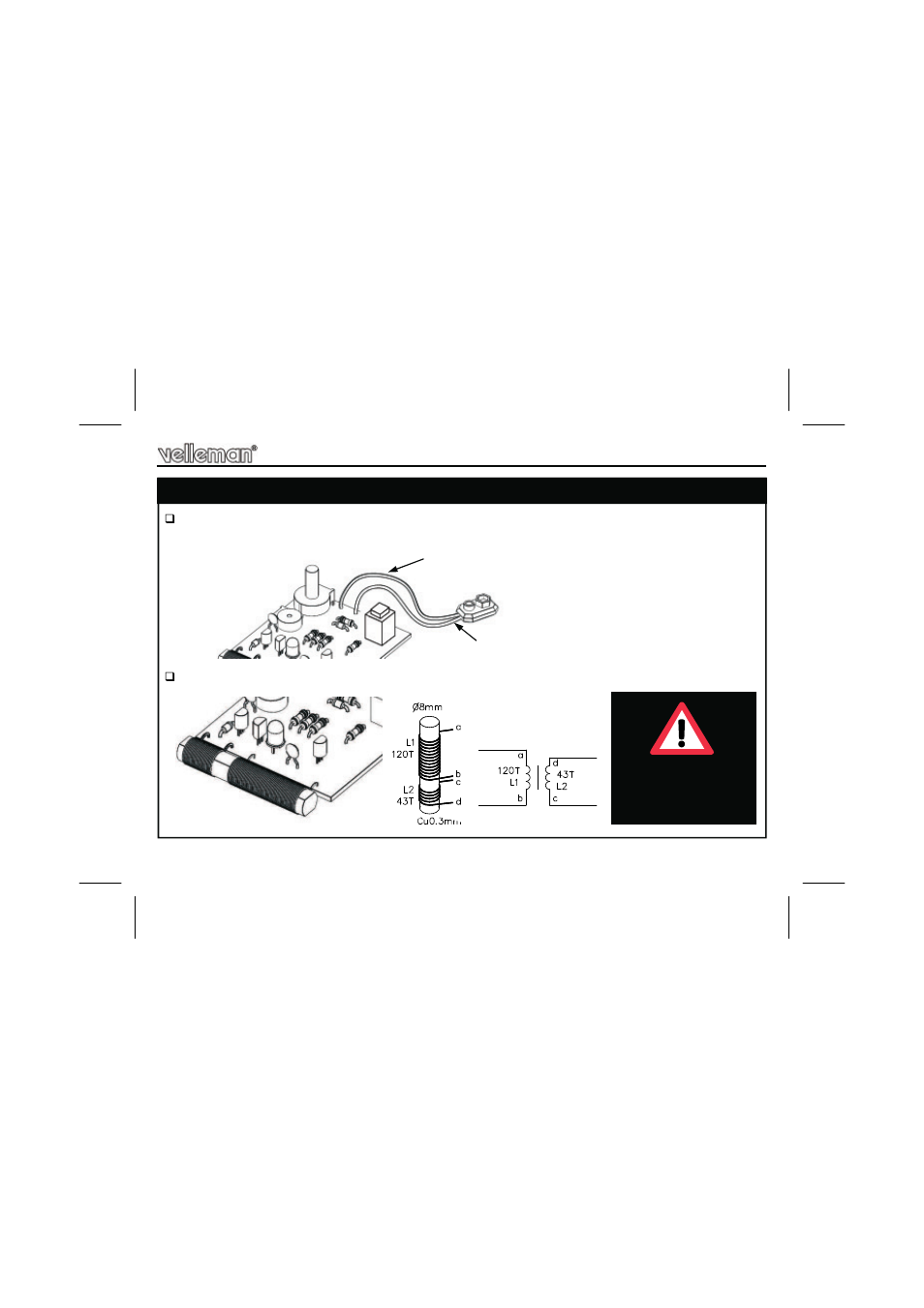 Velleman projects K7102 Assembly instructions User Manual | Page 7 / 12