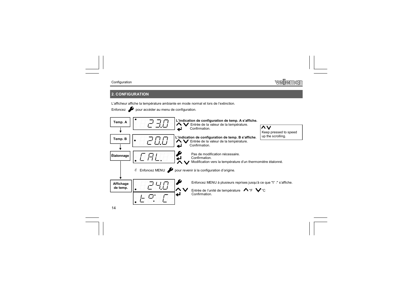 Velleman VM148 User Manual | Page 14 / 24