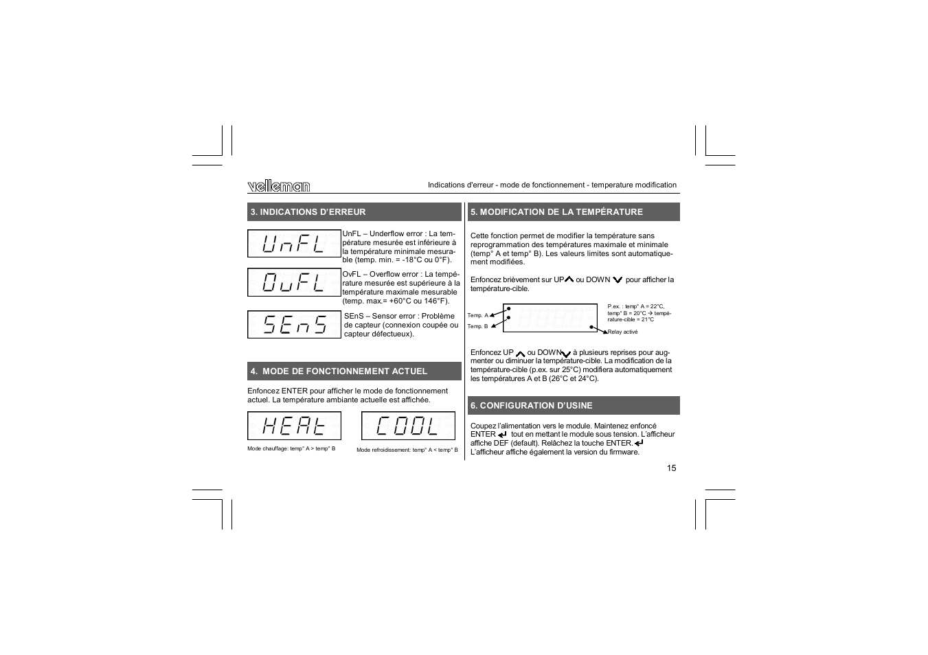 Velleman VM148 User Manual | Page 15 / 24