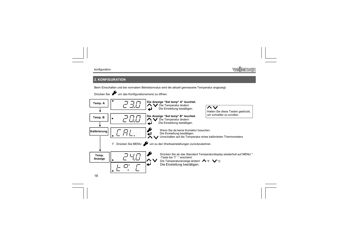 Velleman VM148 User Manual | Page 18 / 24