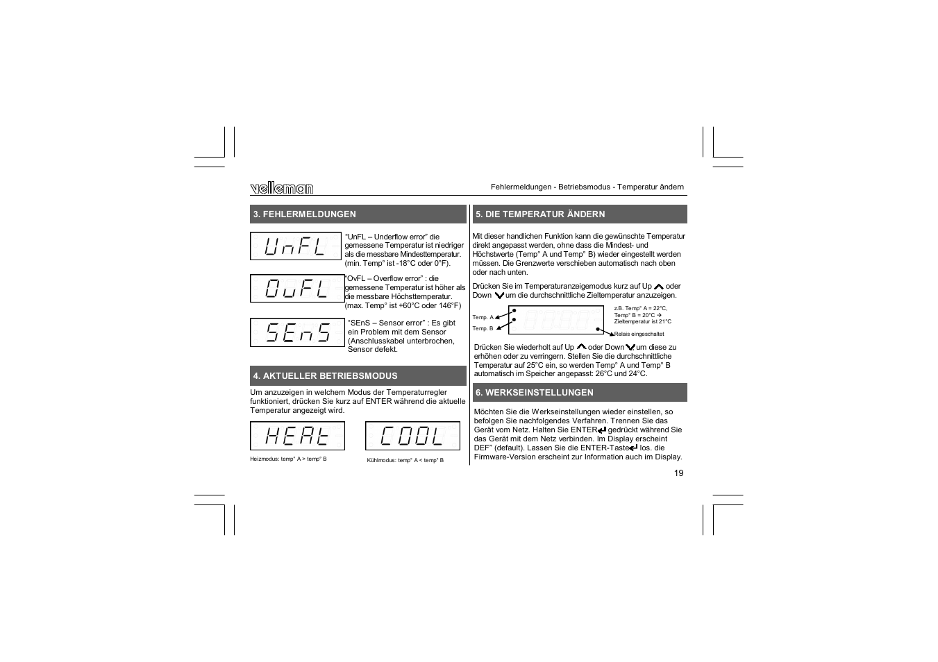 Velleman VM148 User Manual | Page 19 / 24