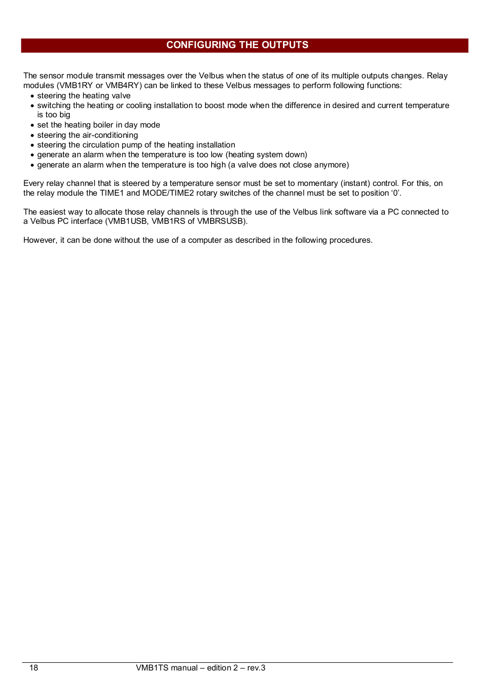 Velleman VMB1TS User Manual | Page 18 / 43