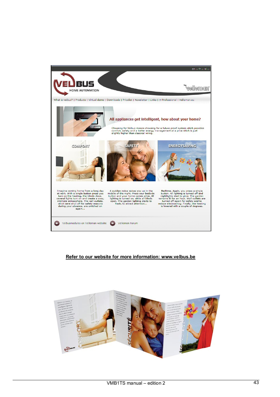 Velleman VMB1TS User Manual | Page 43 / 43