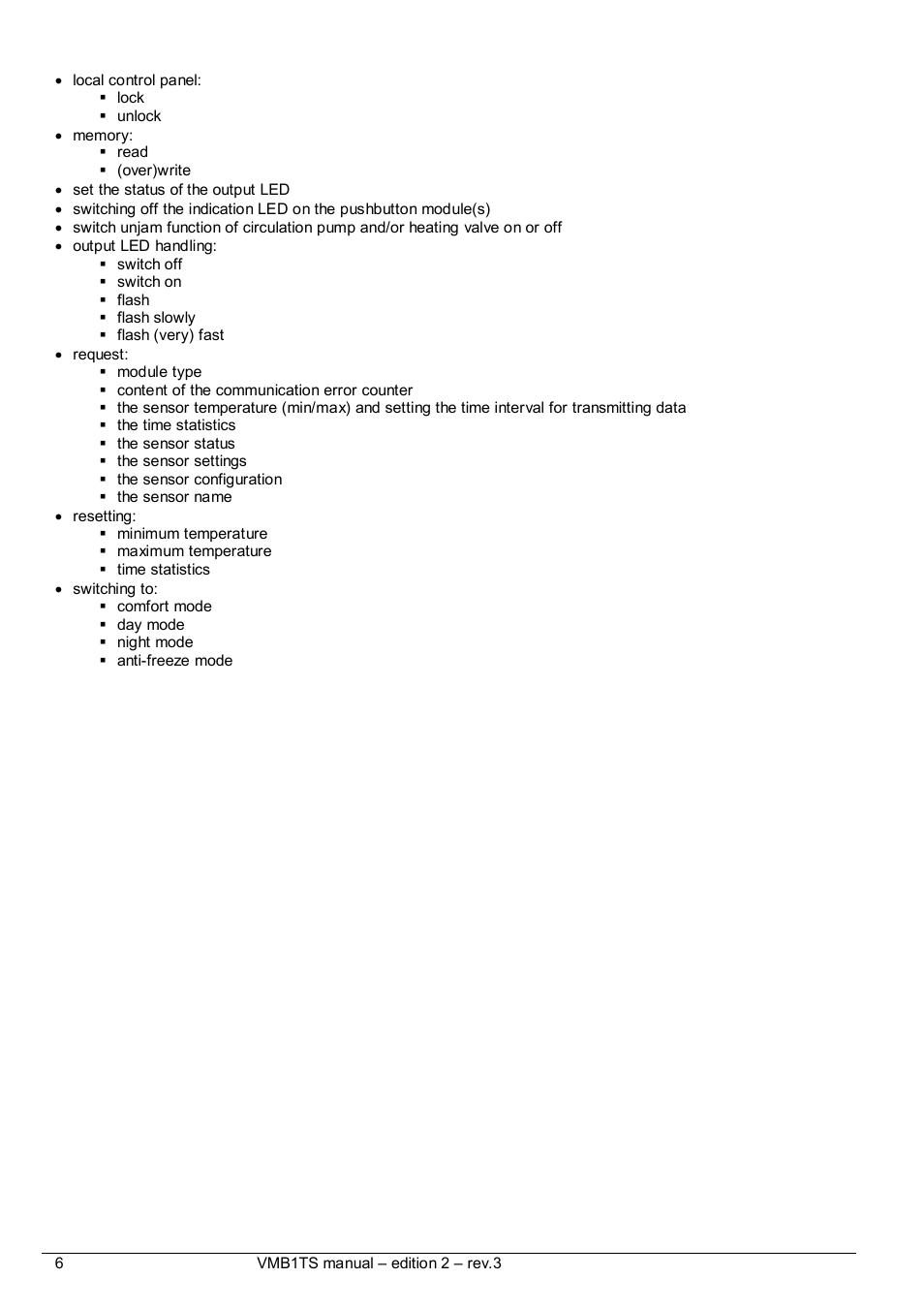 Velleman VMB1TS User Manual | Page 6 / 43