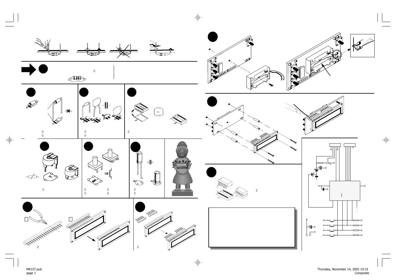 Velleman MK157 User Manual | 1 page