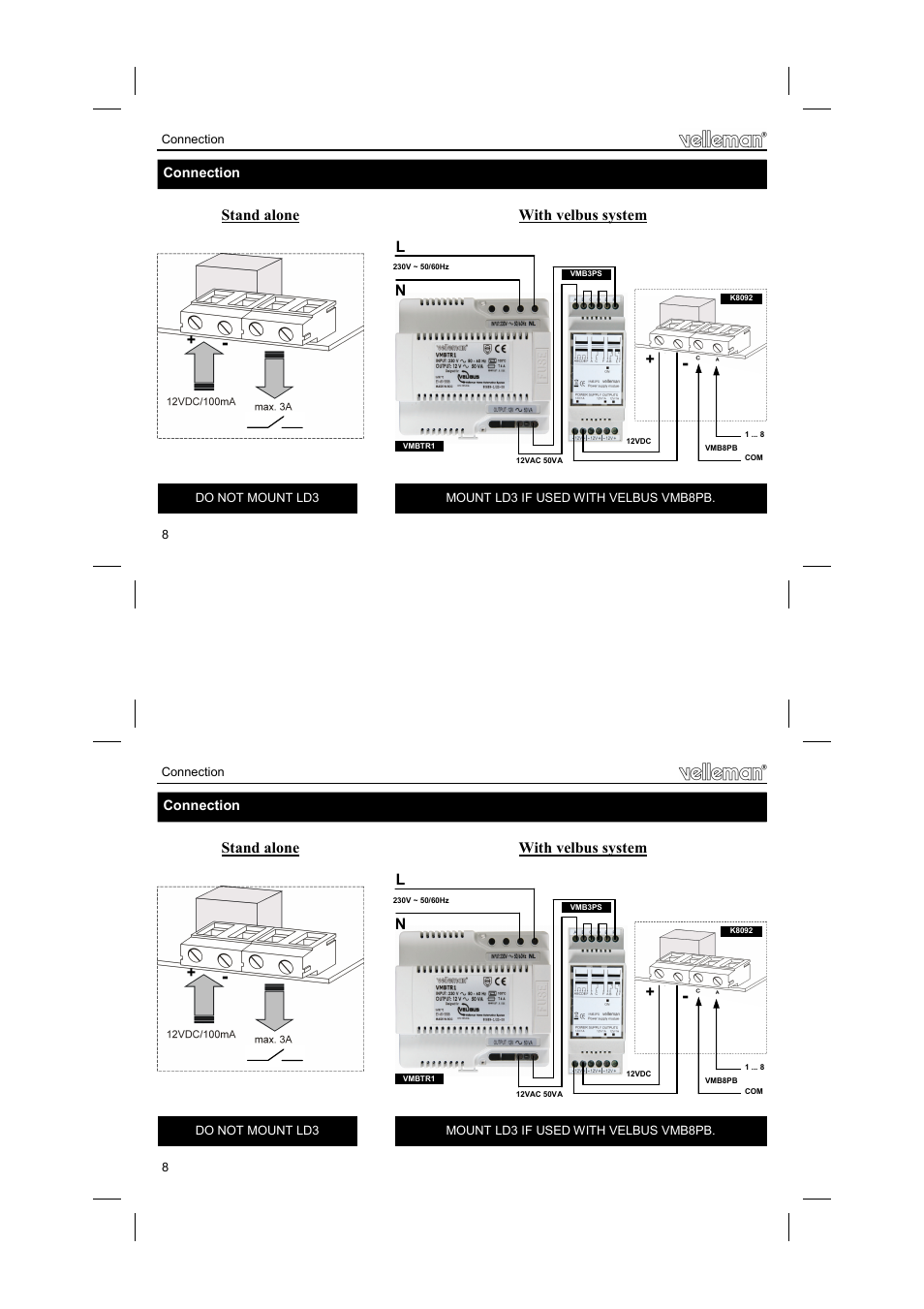Velleman К8092 User Manual | Page 8 / 12