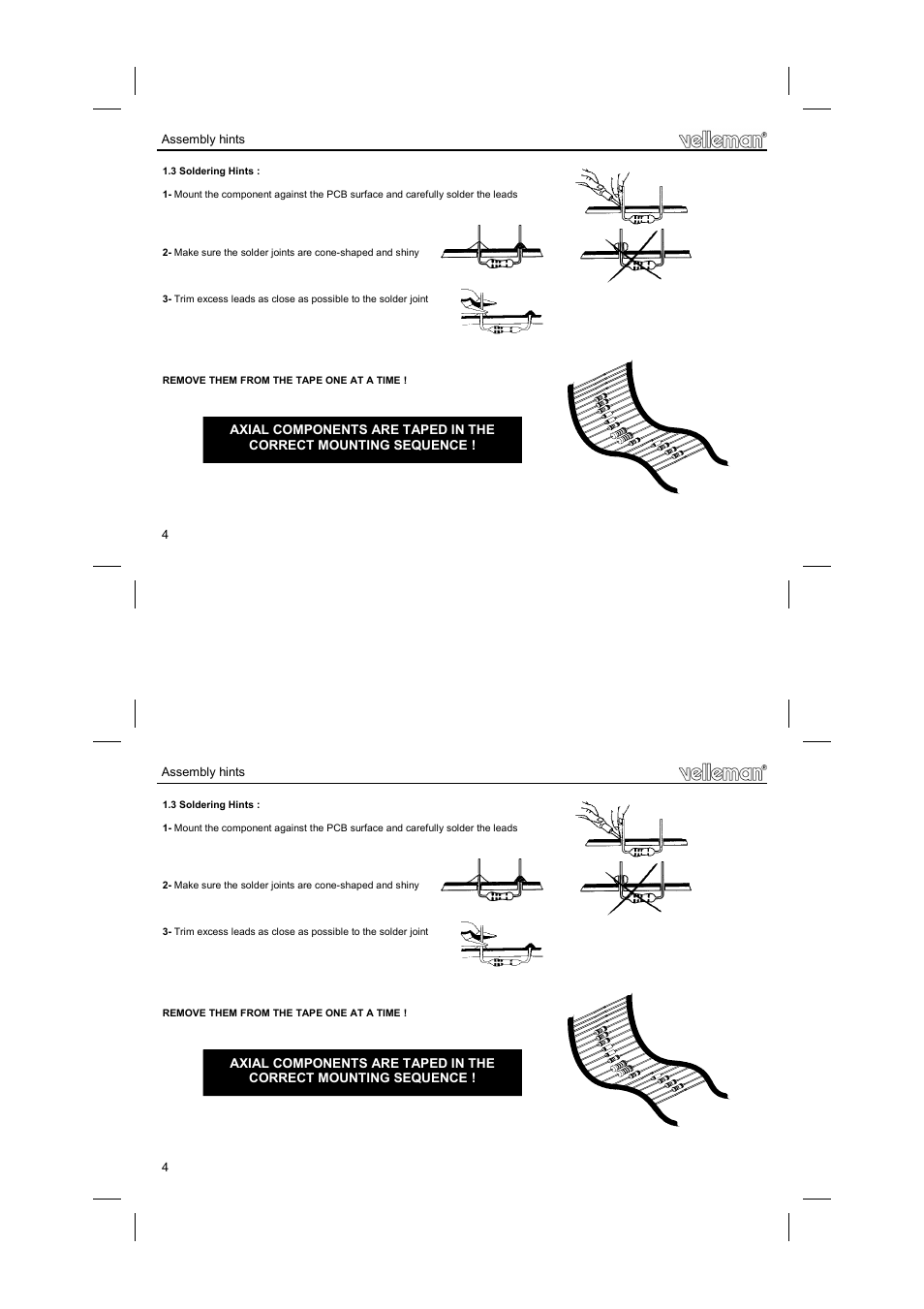 Velleman К8074 User Manual | Page 4 / 12