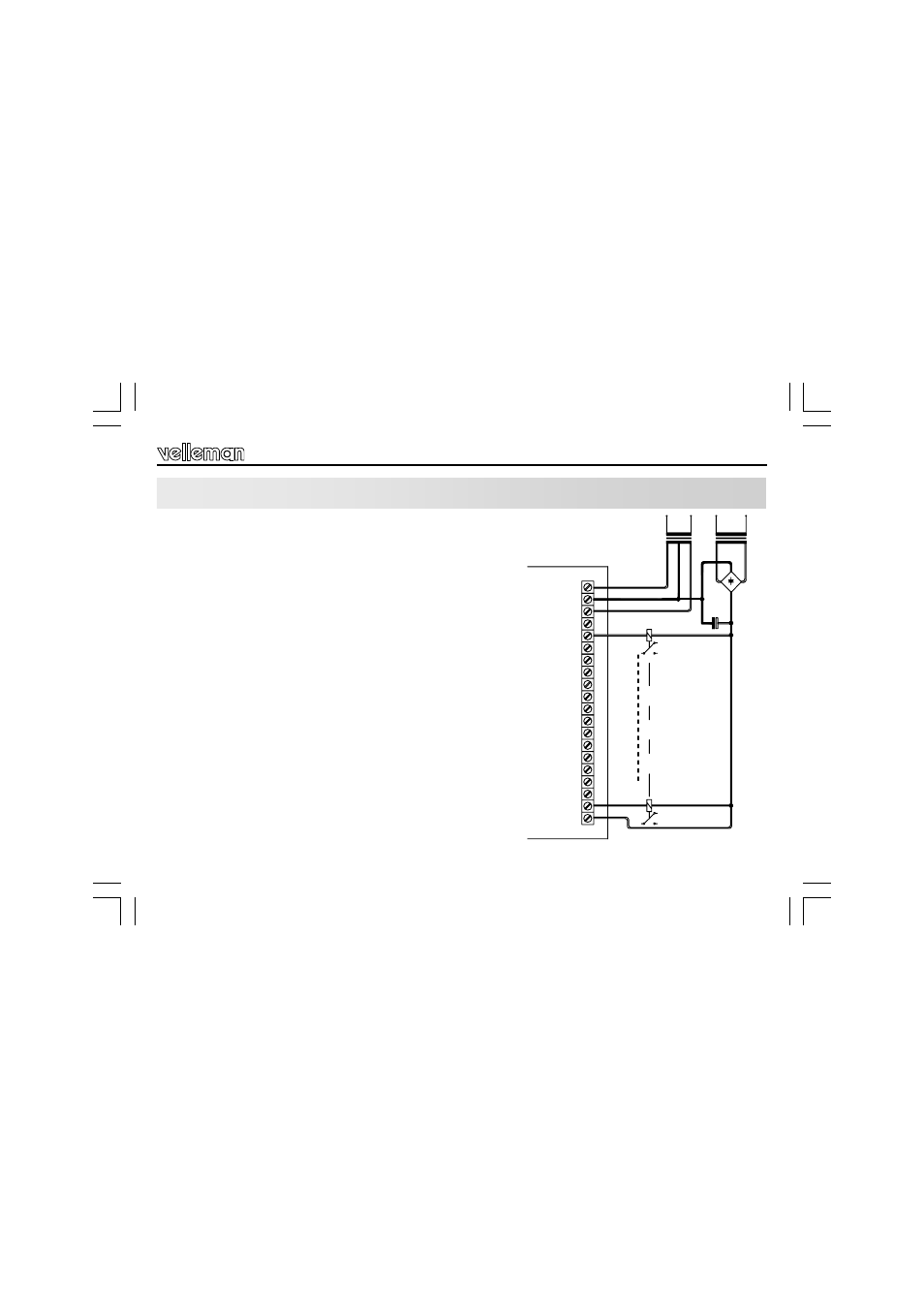 Gebruik en aansluiting, Gebruik & aansluiting, Vm122 | Velleman VM122 User Manual | Page 15 / 44