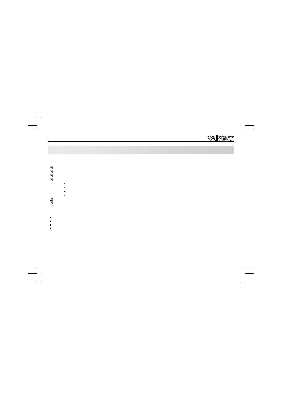 Velleman VM122 User Manual | Page 36 / 44