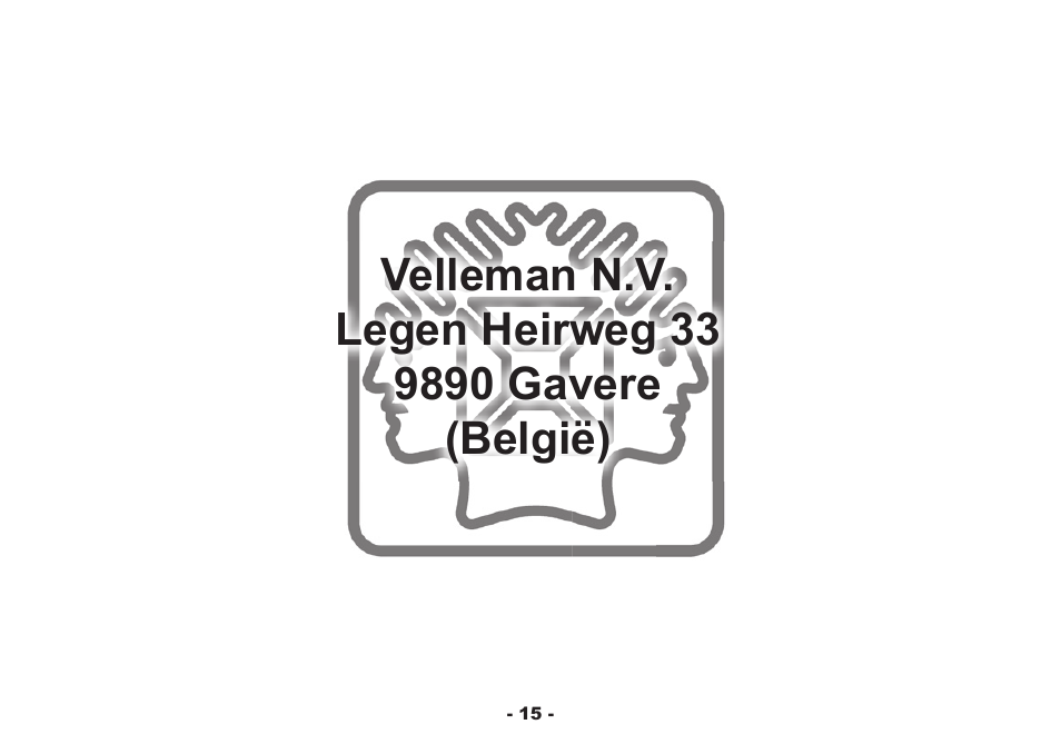 Velleman projects K8101 Assembly instructions User Manual | Page 15 / 16