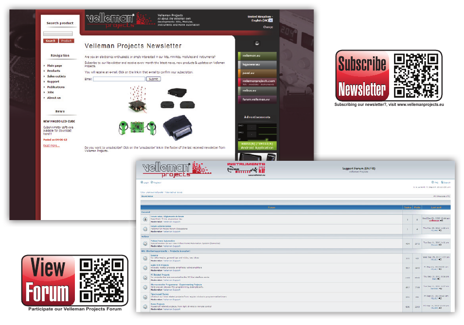 Forum | Velleman projects K8101 Assembly instructions User Manual | Page 2 / 16