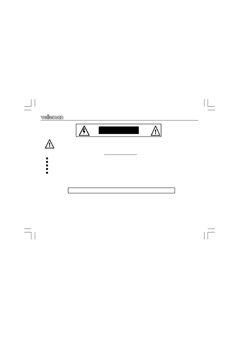 Velleman VM121 User Manual | Page 7 / 32
