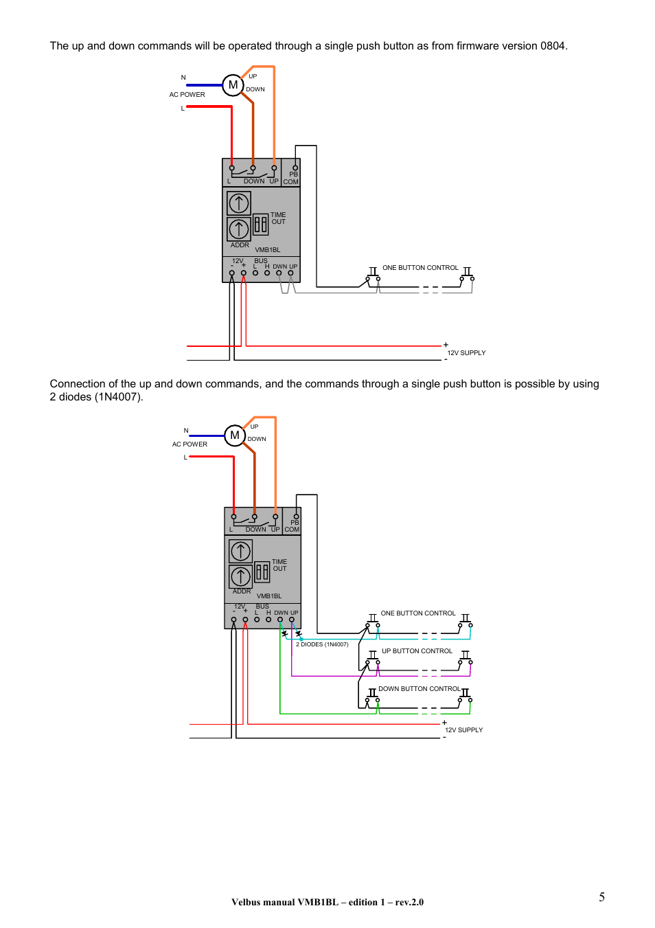 Velleman VMB1BL User Manual | Page 5 / 12