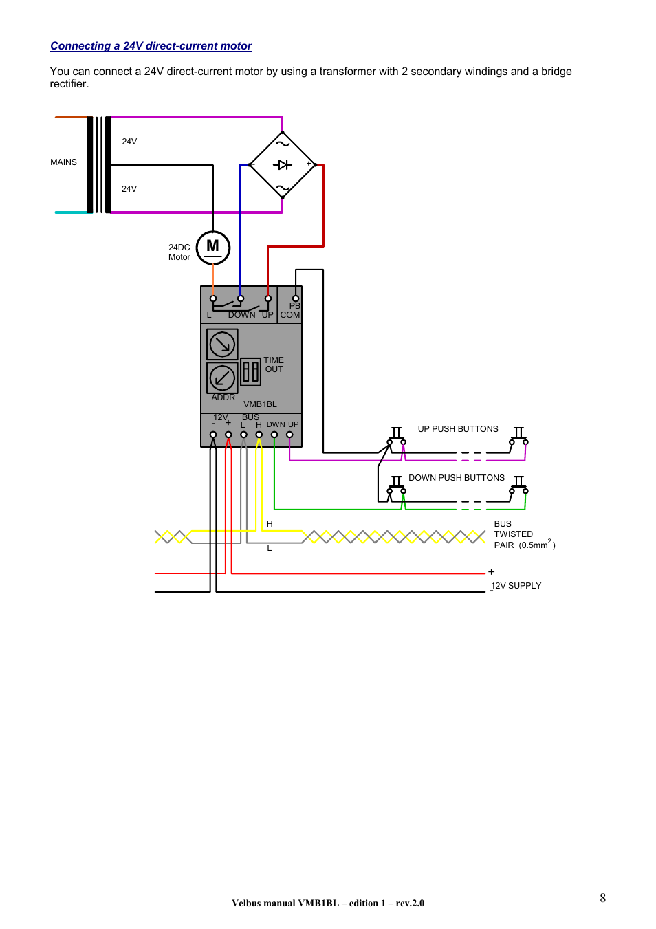 Velleman VMB1BL User Manual | Page 8 / 12