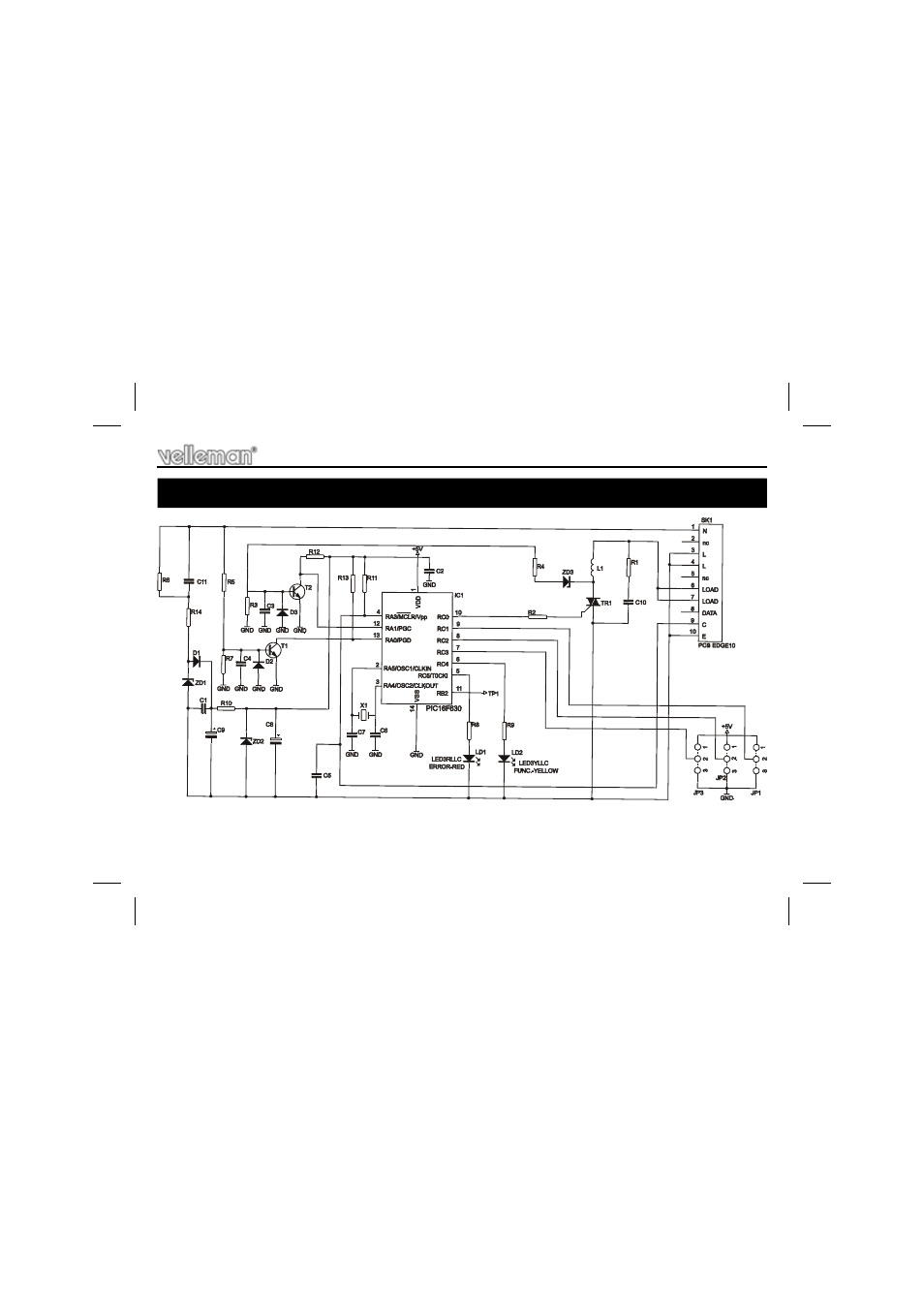 Velleman projects K8037 Assembly instructions User Manual | Page 15 / 16