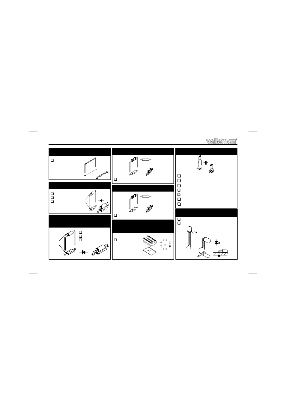 Velleman projects K8037 Assembly instructions User Manual | Page 6 / 16