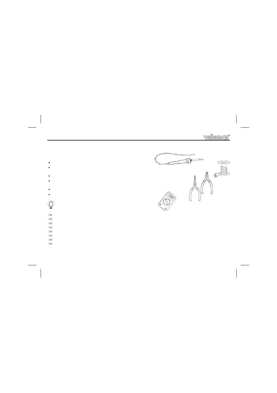 Velleman projects K8008 Assembly instructions User Manual | Page 4 / 16