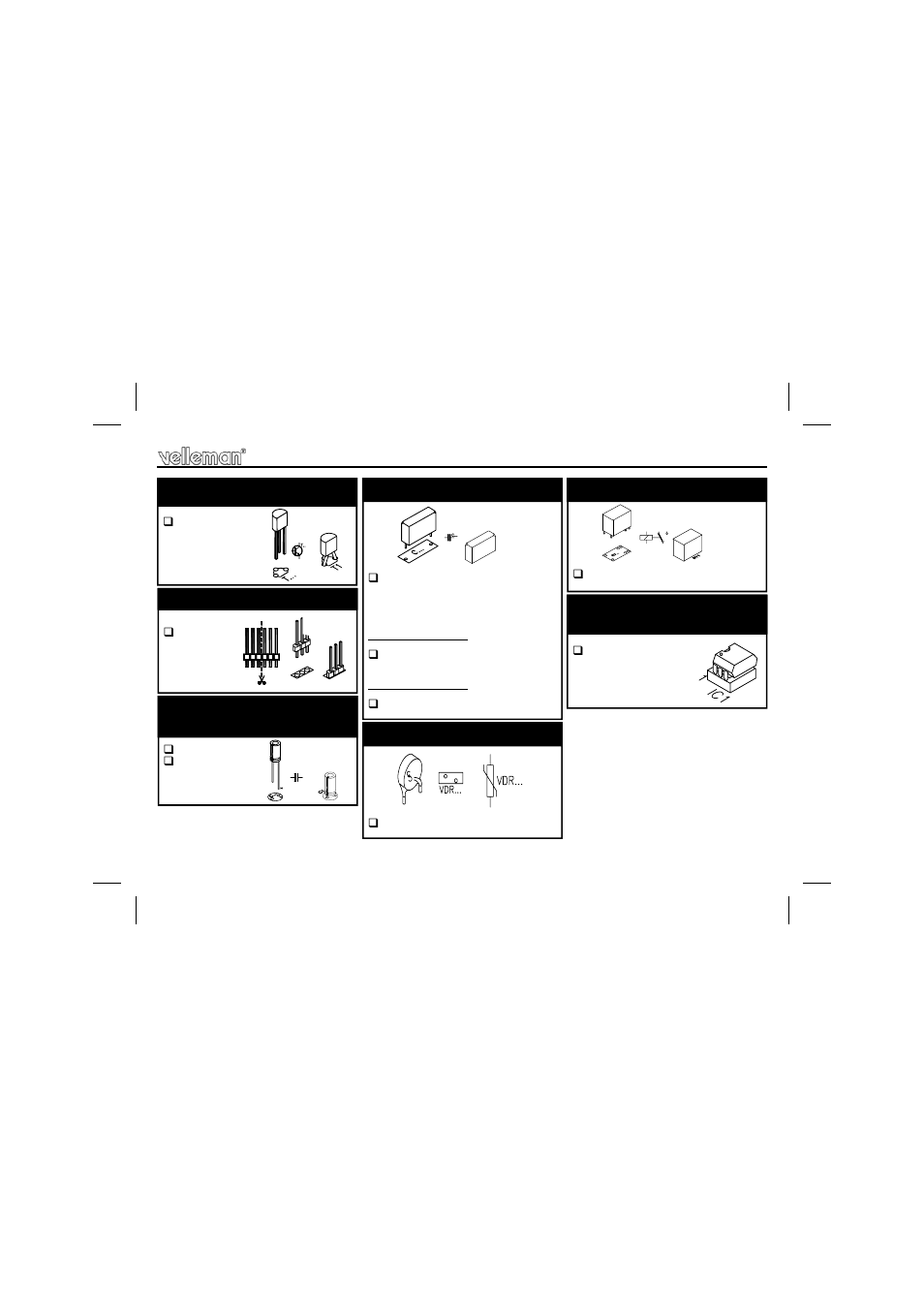Velleman projects K8008 Assembly instructions User Manual | Page 7 / 16