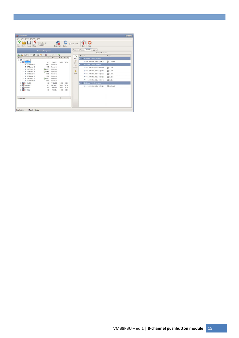 Velleman VMB8PB User Manual | Page 15 / 16