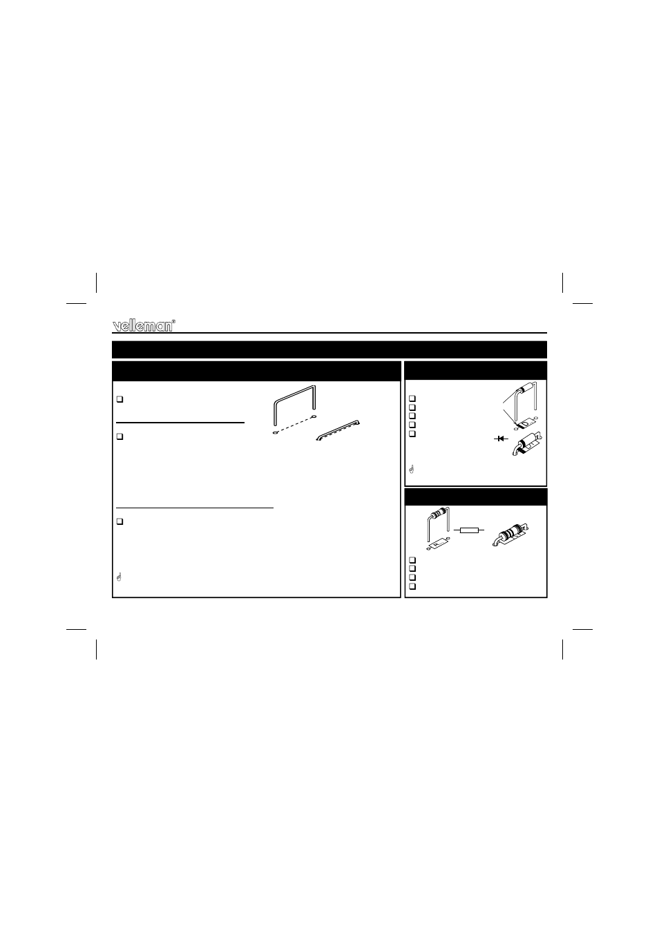 Velleman projects K6400 Assembly instructions User Manual | Page 7 / 12
