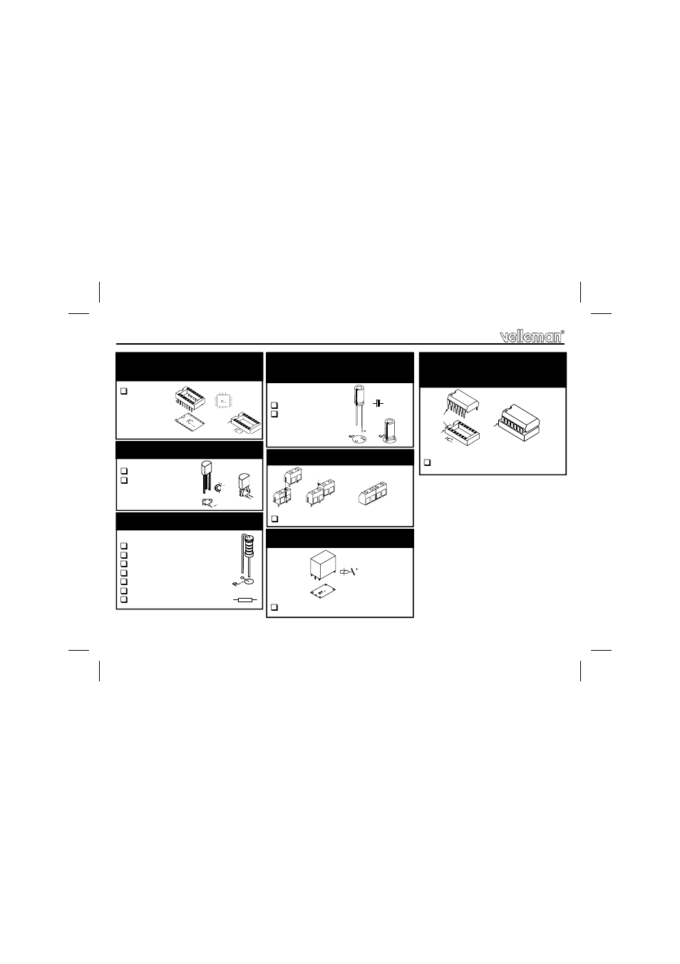 Velleman projects K6400 Assembly instructions User Manual | Page 8 / 12