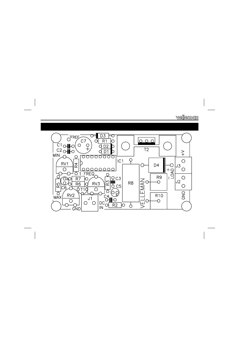 Velleman projects K8004 Assembly instructions User Manual | Page 10 / 12