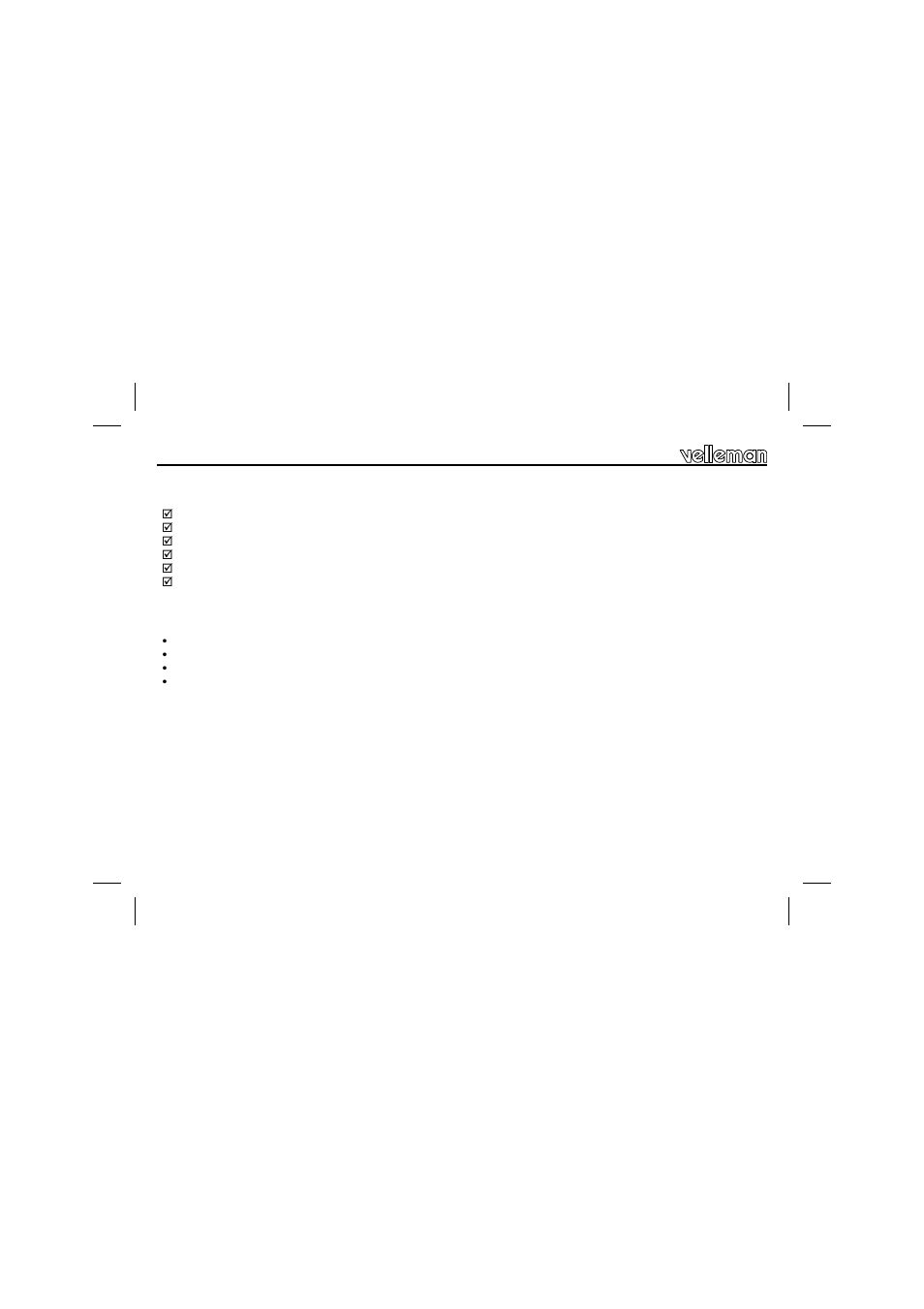 Velleman projects K8004 Assembly instructions User Manual | Page 2 / 12