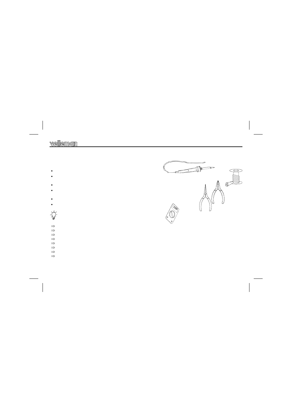 Velleman projects K8004 Assembly instructions User Manual | Page 3 / 12