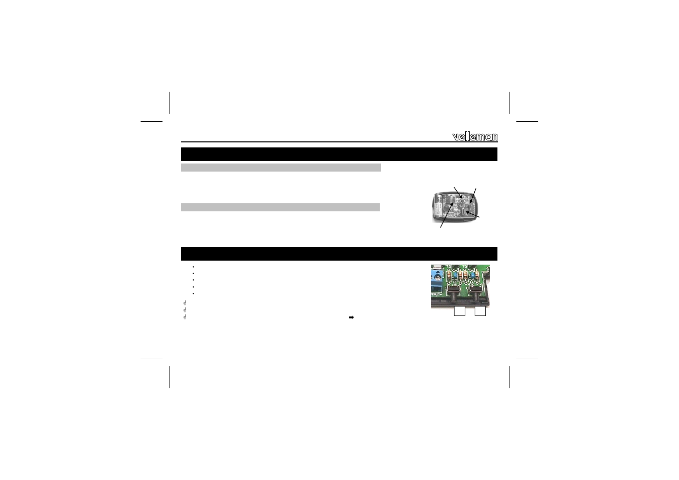 Velleman VM152 User Manual | Page 12 / 20