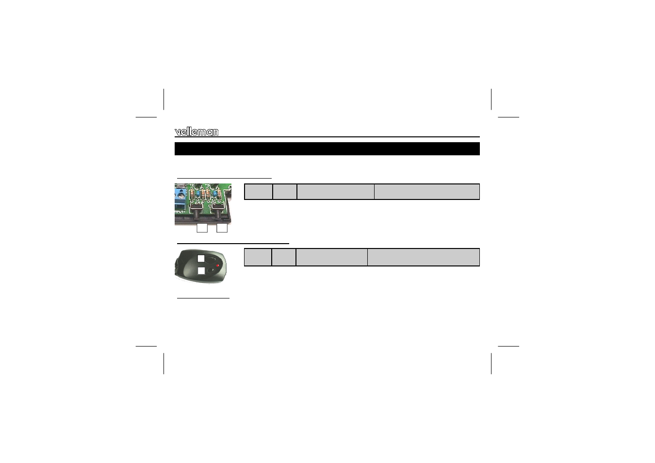 Velleman VM152 User Manual | Page 5 / 20