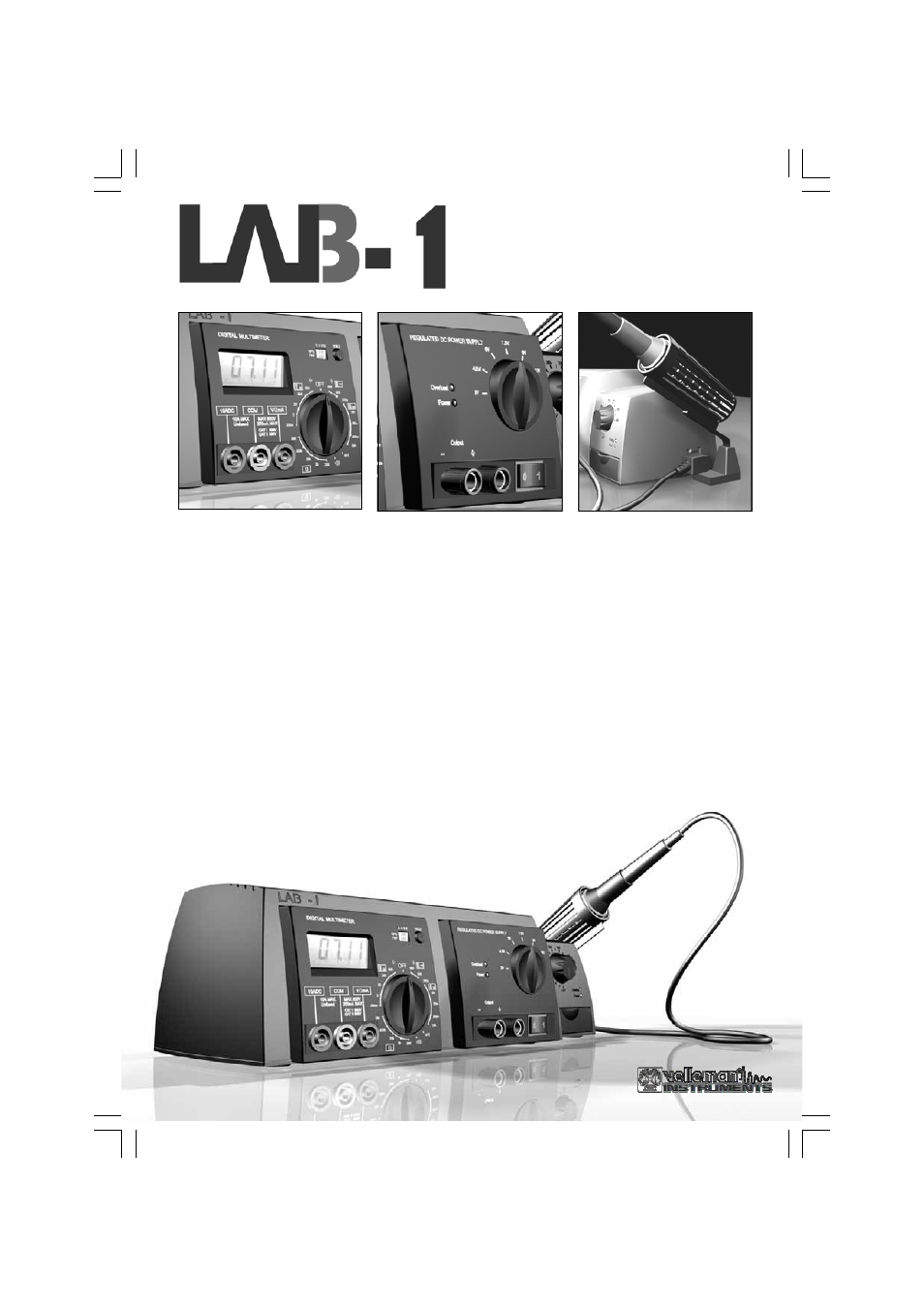 Velleman LAB1 User Manual | 64 pages