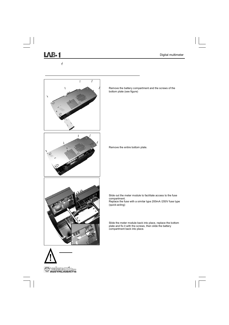 Velleman LAB1 User Manual | Page 11 / 64