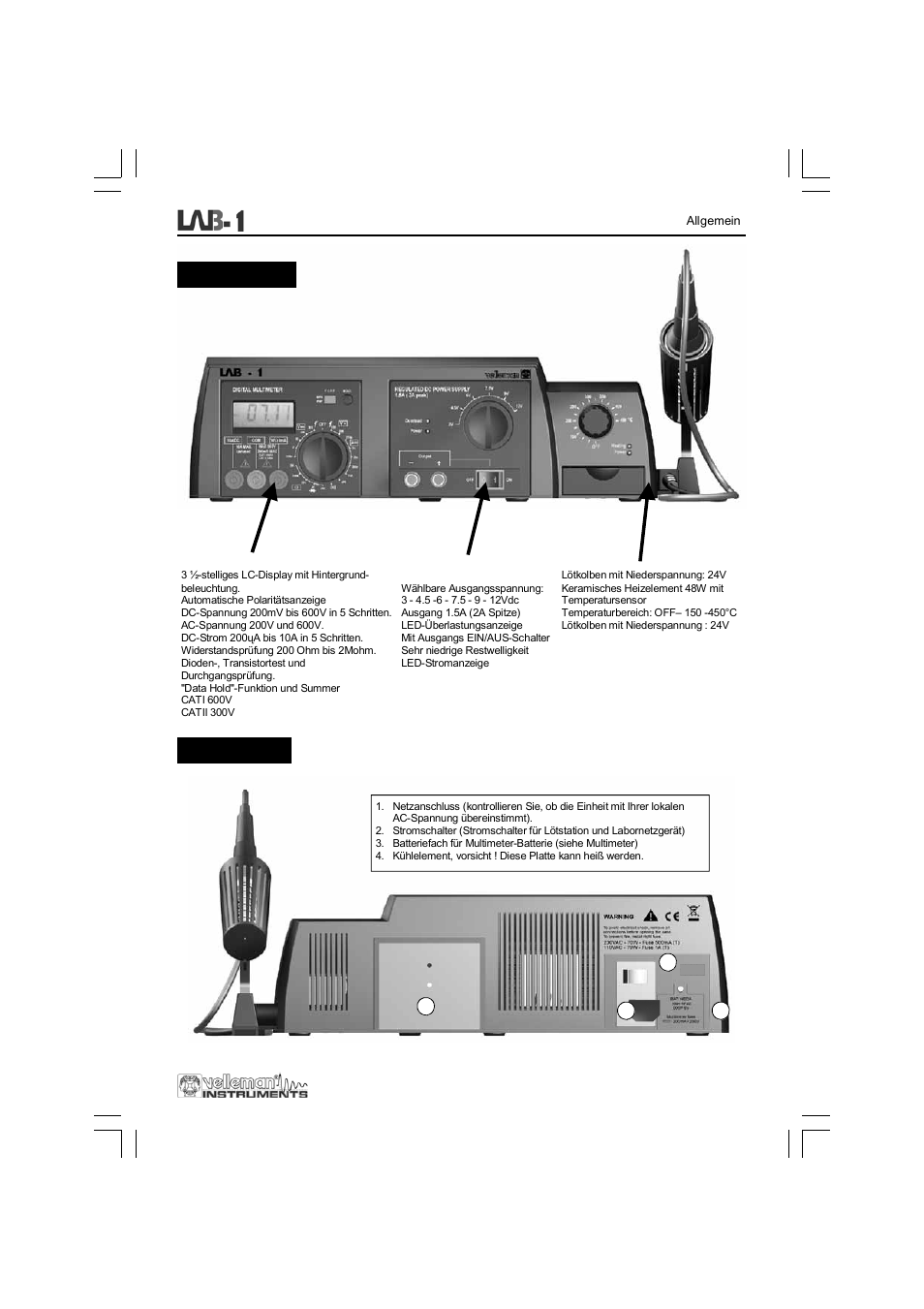 Velleman LAB1 User Manual | Page 41 / 64