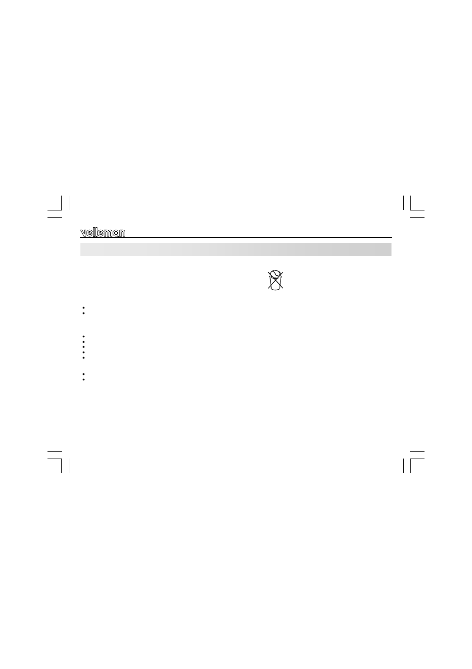 Animated badge : user manual | Velleman VM112 User Manual | Page 3 / 4