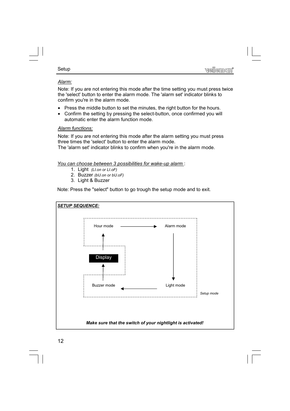 Velleman К8091 User Manual | Page 12 / 16