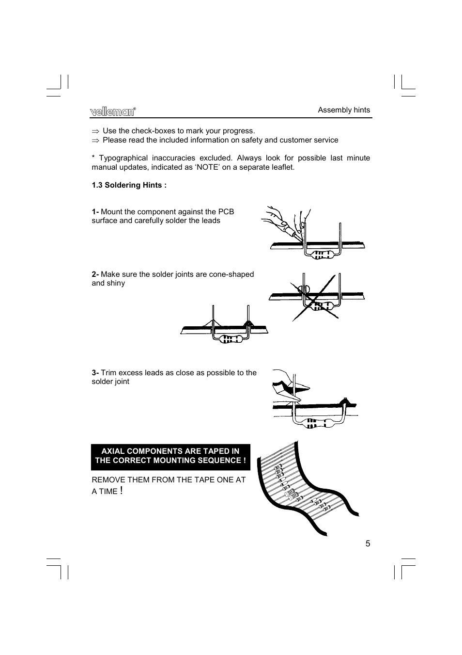 Velleman К8091 User Manual | Page 5 / 16