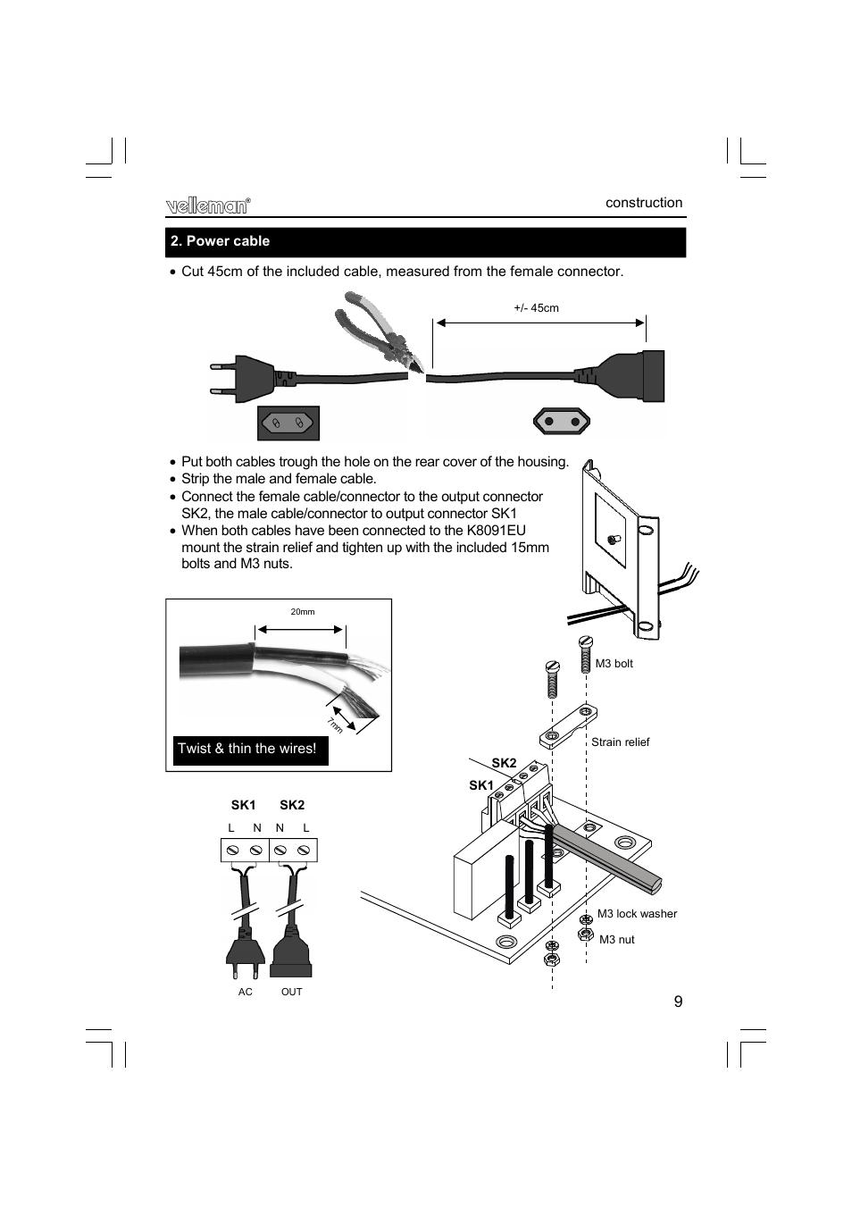 Velleman К8091 User Manual | Page 9 / 16