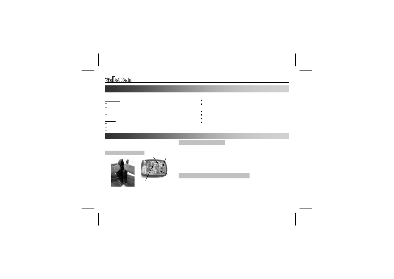 Velleman VM130 User Manual | Page 7 / 20