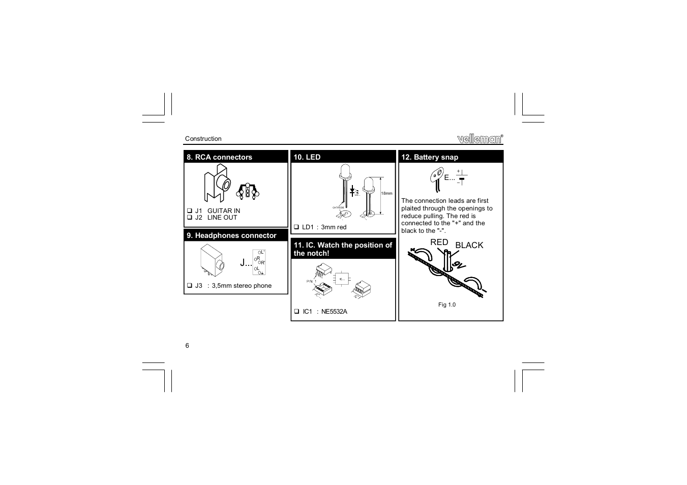 Velleman projects K4102 User Manual | Page 6 / 12