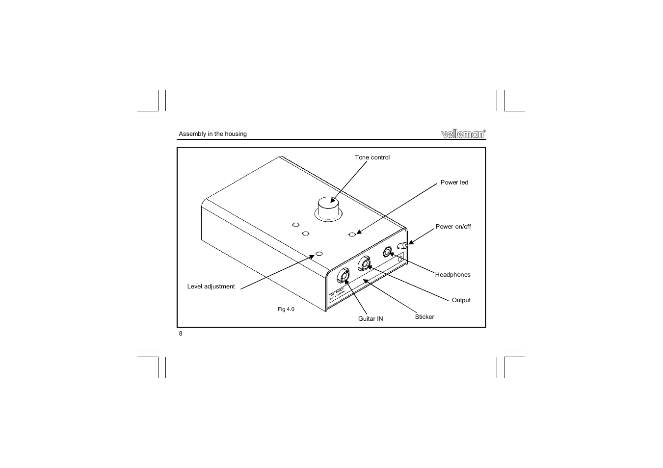 Velleman projects K4102 User Manual | Page 8 / 12