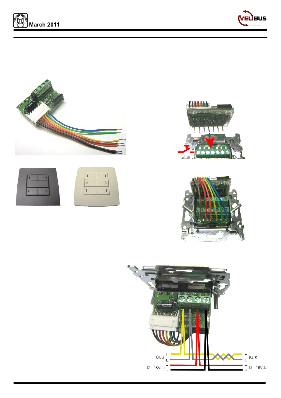 Velleman projects VMB6PBN Datasheet User Manual | 1 page