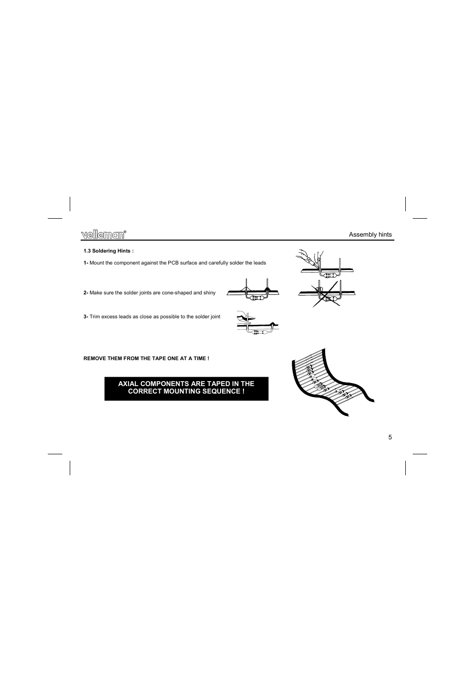 Velleman К8087 User Manual | Page 5 / 12